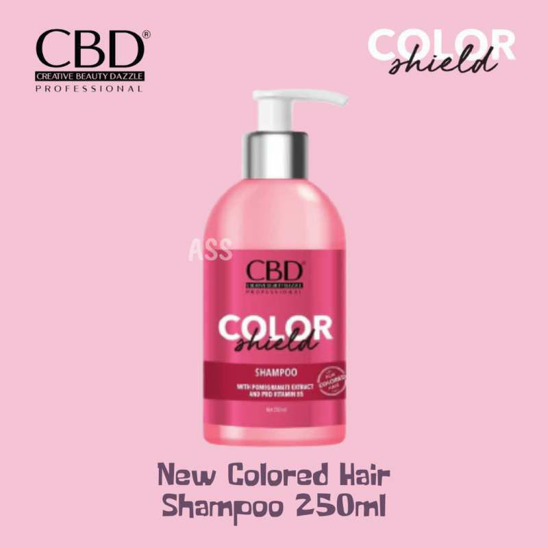 CBD COLOR SHIELD Hair Mask 500 GR | Shampoo 250 mL | Conditioner 250 mL | Perawatan Rambut Warna