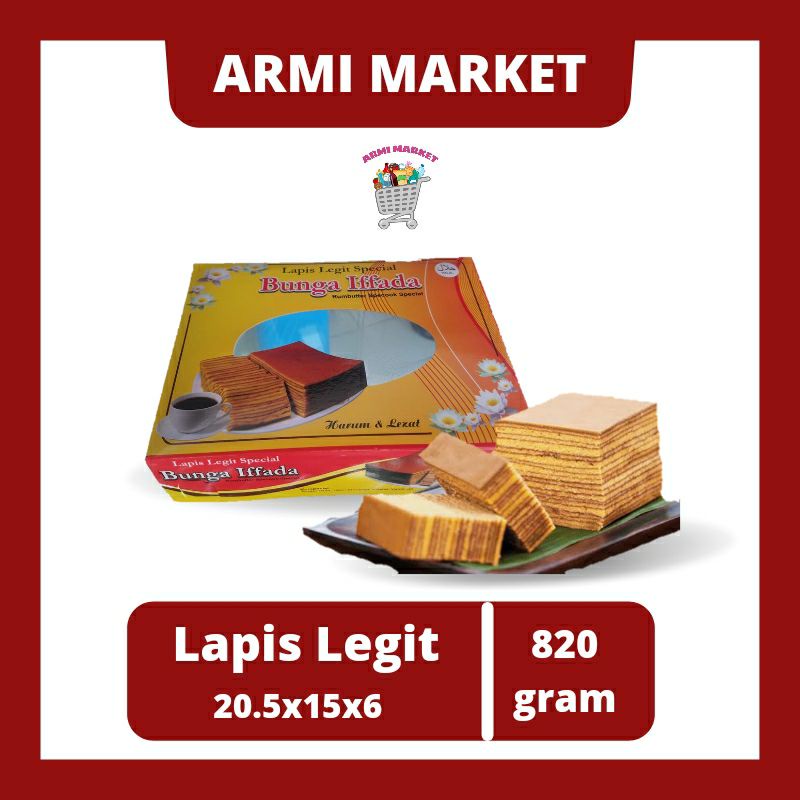 

Armi Market Lapis Legit Spesial Halal