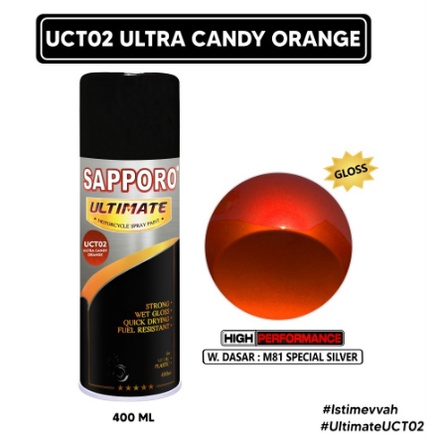Sapporo Ultimate UCT02 Ultra Candy Orange