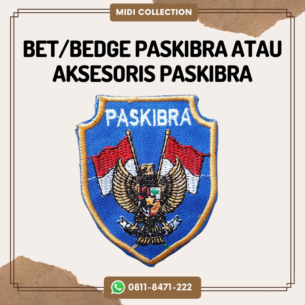 Bet/Bedge Paskibra atau Aksesoris Paskibra