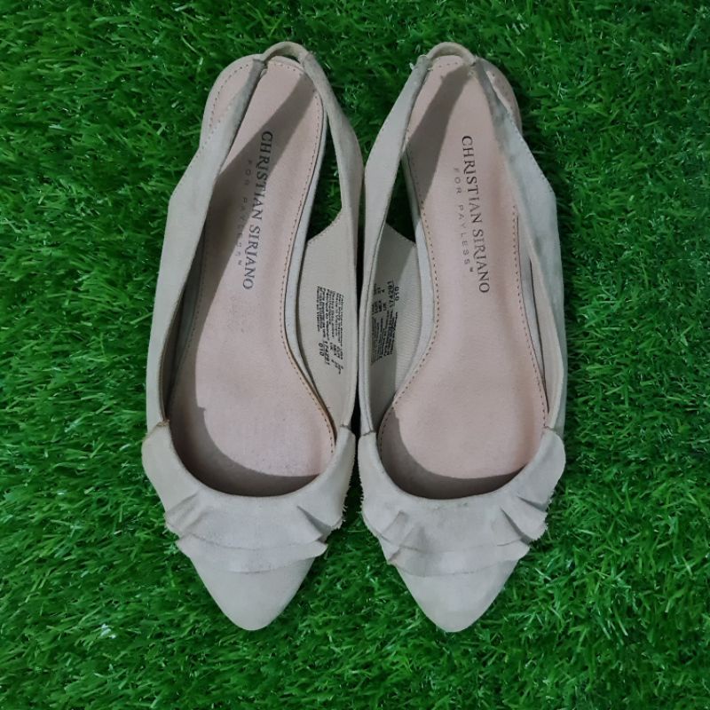 Sandal Flat Sepatu Flat Christian Siriano Preloved Terawat