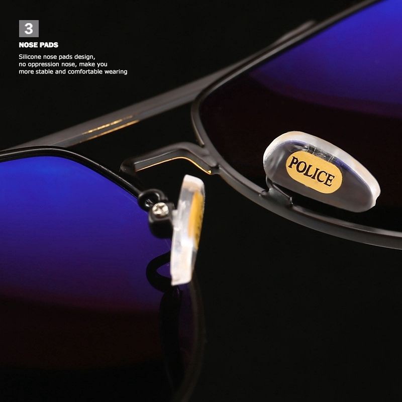 Kacamata Polarized Pria Anti UV400 Aviator Outdoor 758