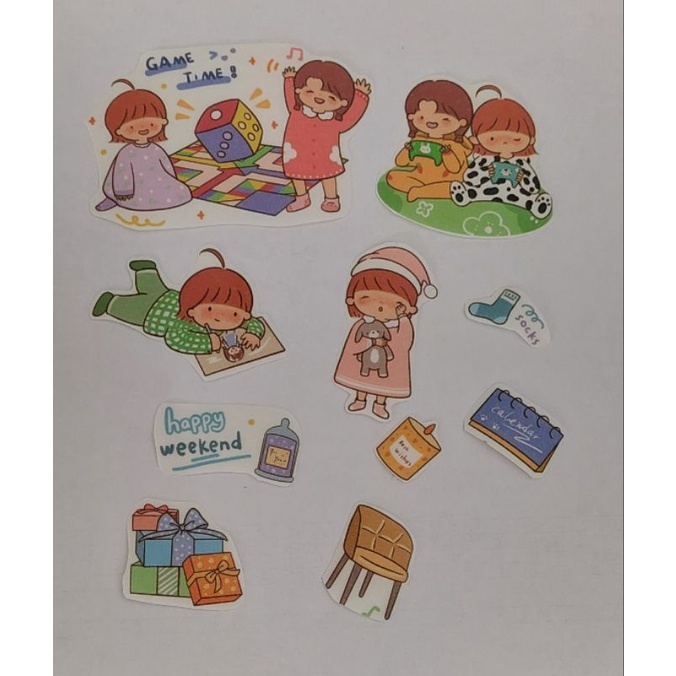 

Sticker Deco murah lucu (Real Pic)