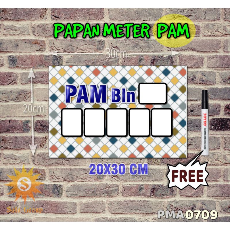 

Safa Papan Meter Listrik PLN PAM motif Unik - Pastel 09