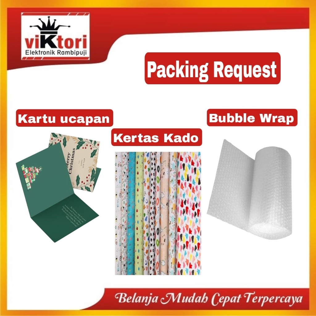 

PACKING REQUEST UNTUK HADIAH
