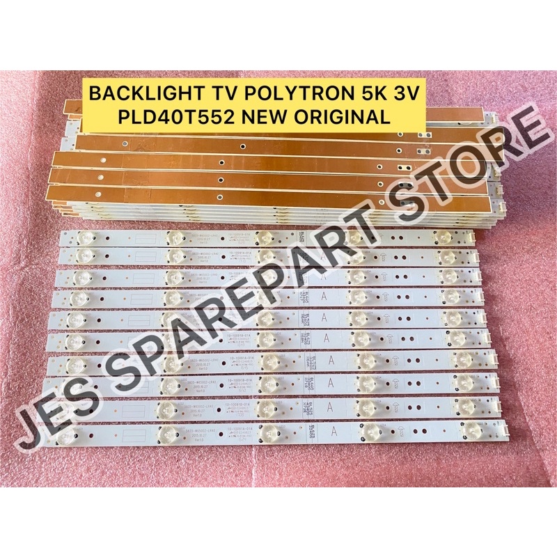 BACKLIGHT TV POLYTRON 5K 3V PLD40T552/ PLD40T555 NEW ORIGINAL