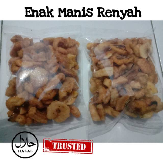 

Keripik Buah Pisang Crispy 100gr ORIGINAL