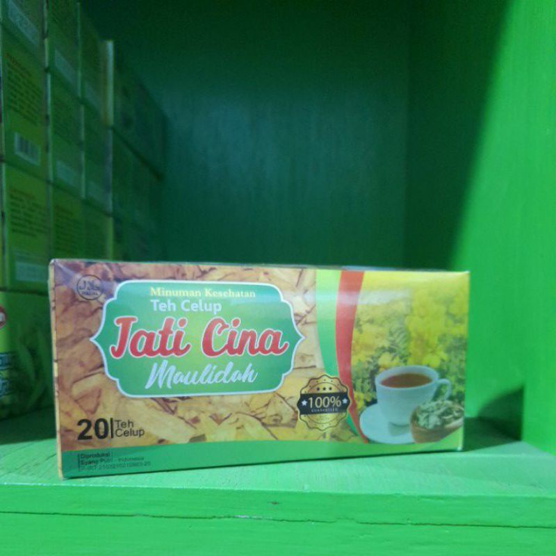 Jual Teh Celup Daun Jati Cina Maulidah Isi Shopee Indonesia