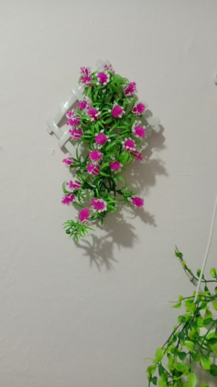 C5 Bunga Alganos/bunga Plastik/bunga Gantung/bunga Sintetis/bunga Hiasan/bunga Dekorasi/paket Bunga