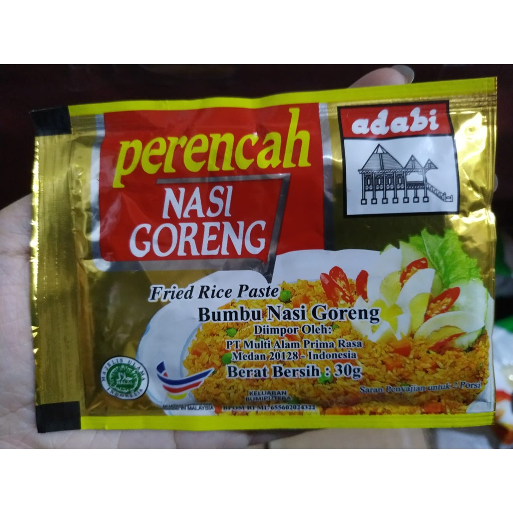 

ADABI PERENCAH NASI GORENG SACHET 30 GRAM