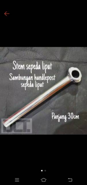 Adaptor Setang Sepeda LipatK