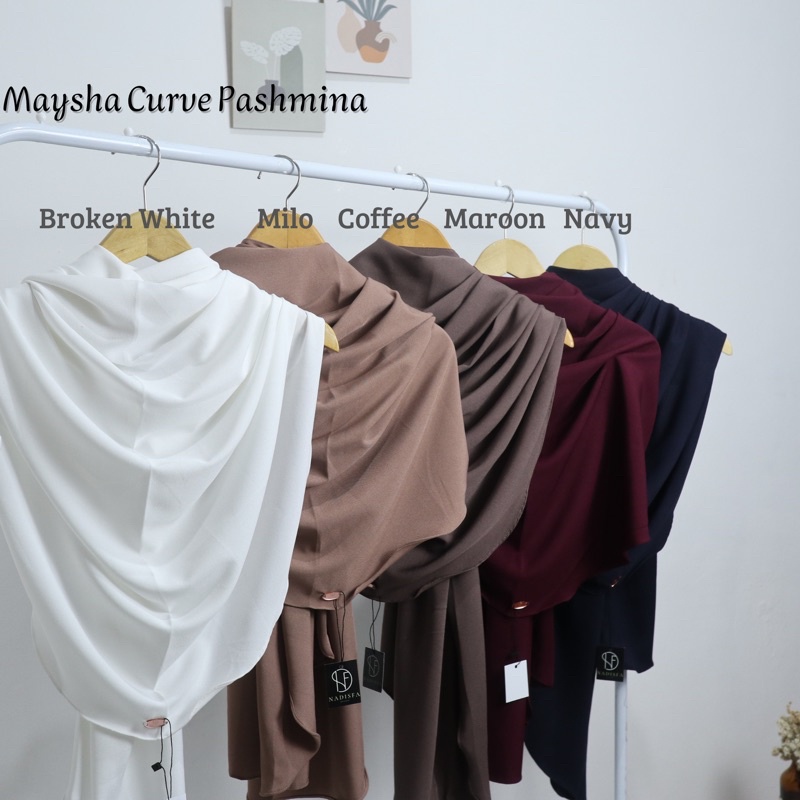 MAYSHA PASMINA CURVE OVAL MALAYSIAN