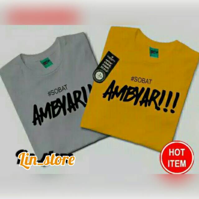 Kaos Sobat Ambyar