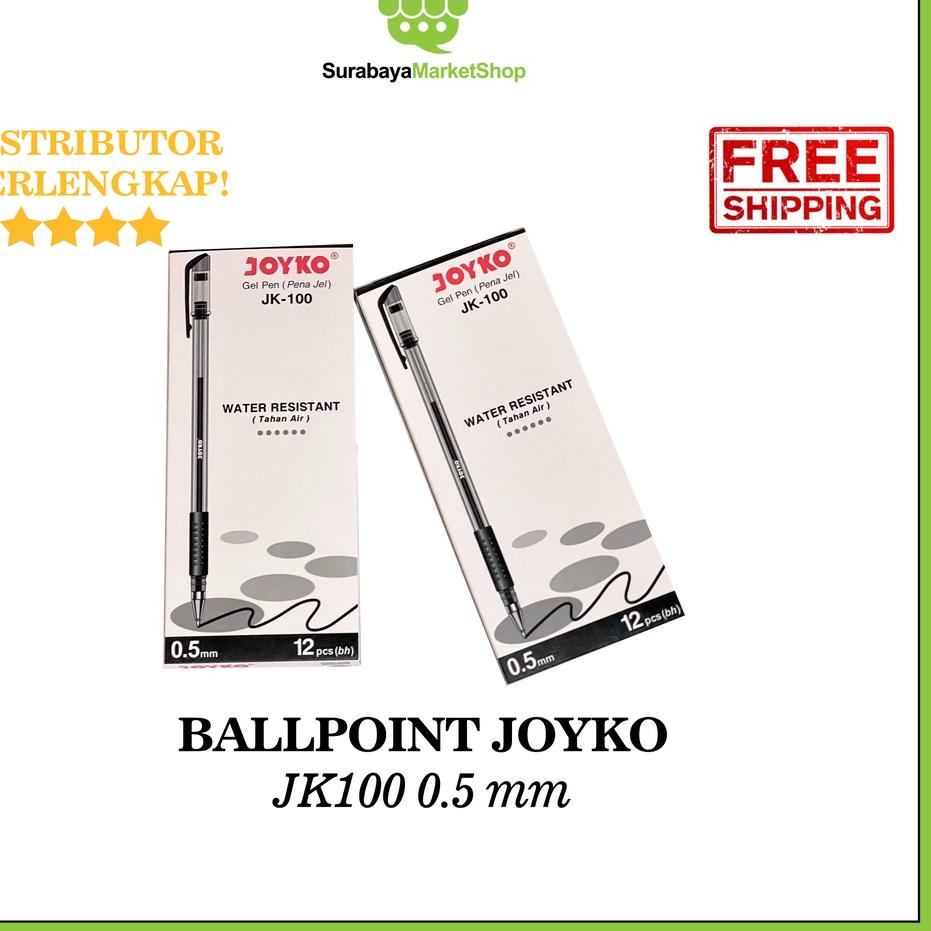

Terlaris Pulpen Gel Joyko JK 100 Isi 12 - Joyko Pulpen Ballpoint Bulpen ..
