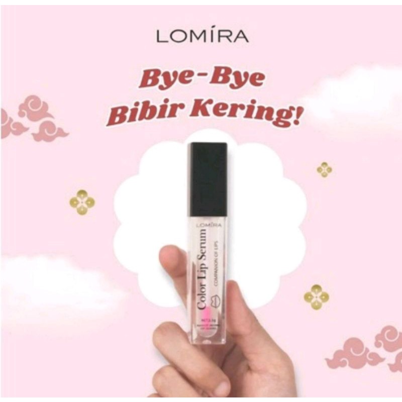 LOMIRA COLOR LIP SERUM BIBIR PINK ALAMI