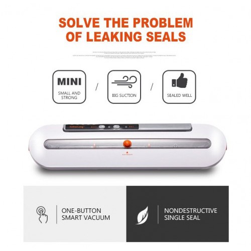 MVS-10 QH-02 XinBaoLong Mesin Vacum Makanan Alat Vakum Kering Basah Food Vacuum Sealer