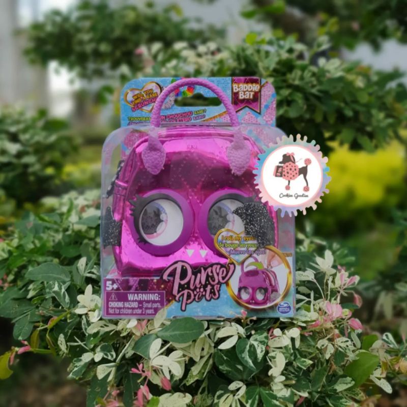 Purse Pets Micros Stylish Purse - Baddie Bat