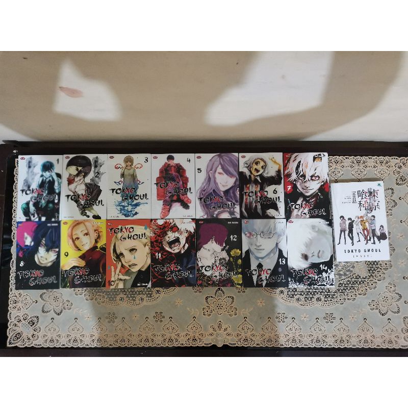 Komik Seri [KOLPRI] : Tokyo Ghoul Volume 1-14 + Novel Past