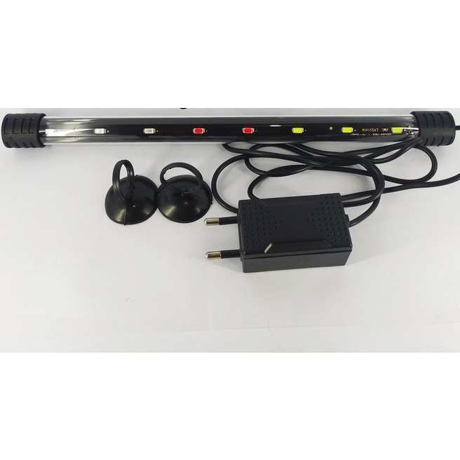 Barangunik2021-Lampu LED Aquarium Ikan Celup 50 cm 3 Warna 9 Watt Gaxindo GX-L1523/Lampu Aquarium/Lampu Hias Aquarium