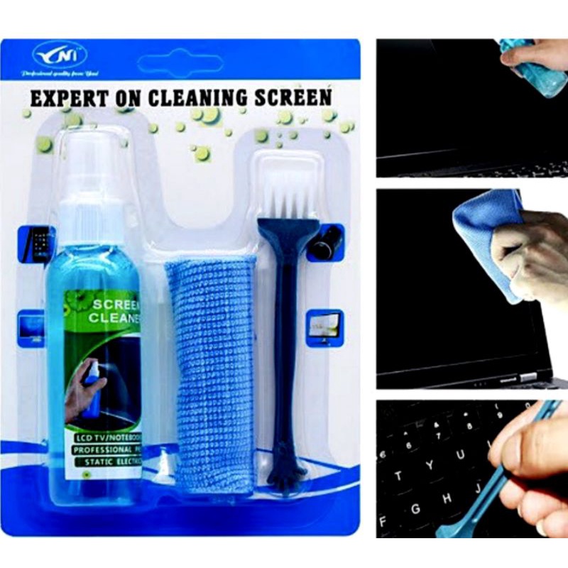 cleaner lcd tablet  3in1 pompa pembersih universal