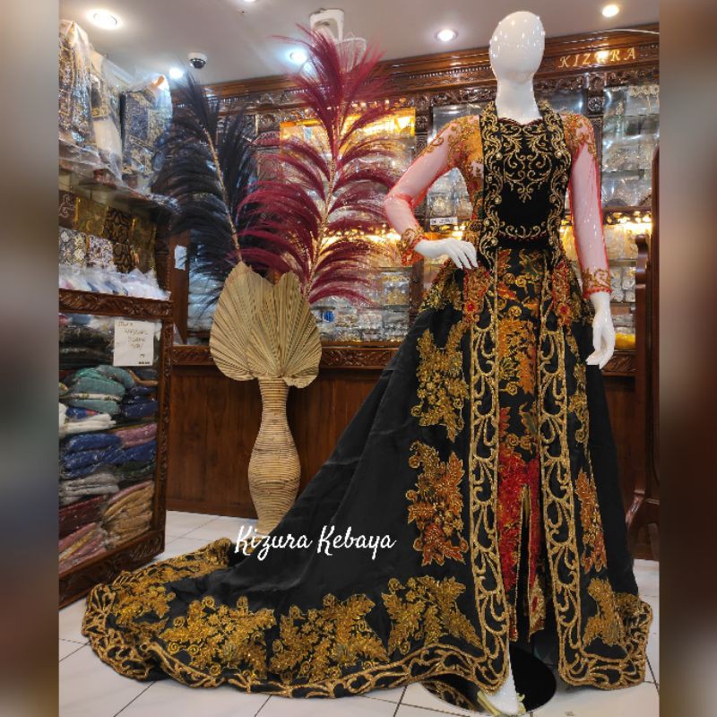 Kebaya 3 in 1 Klasik Kutubaru Organza Batik