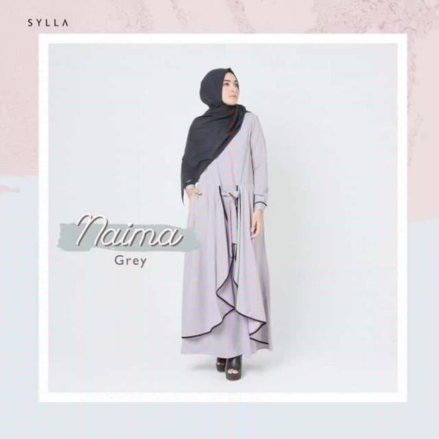 SYLLA GAMIS DRESS Naima grey