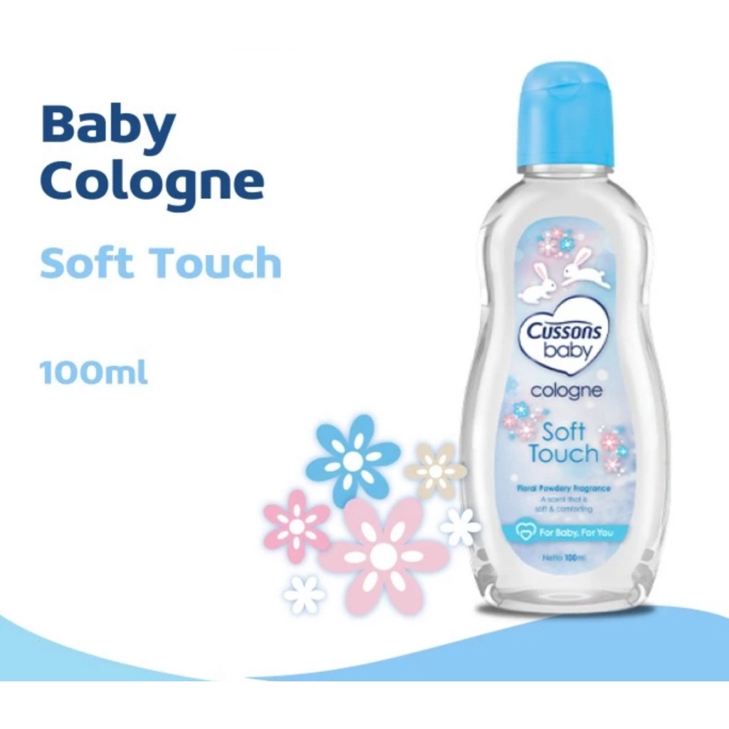 CUSSONS BABY Cologne Soft Touch 100 ml BIRU