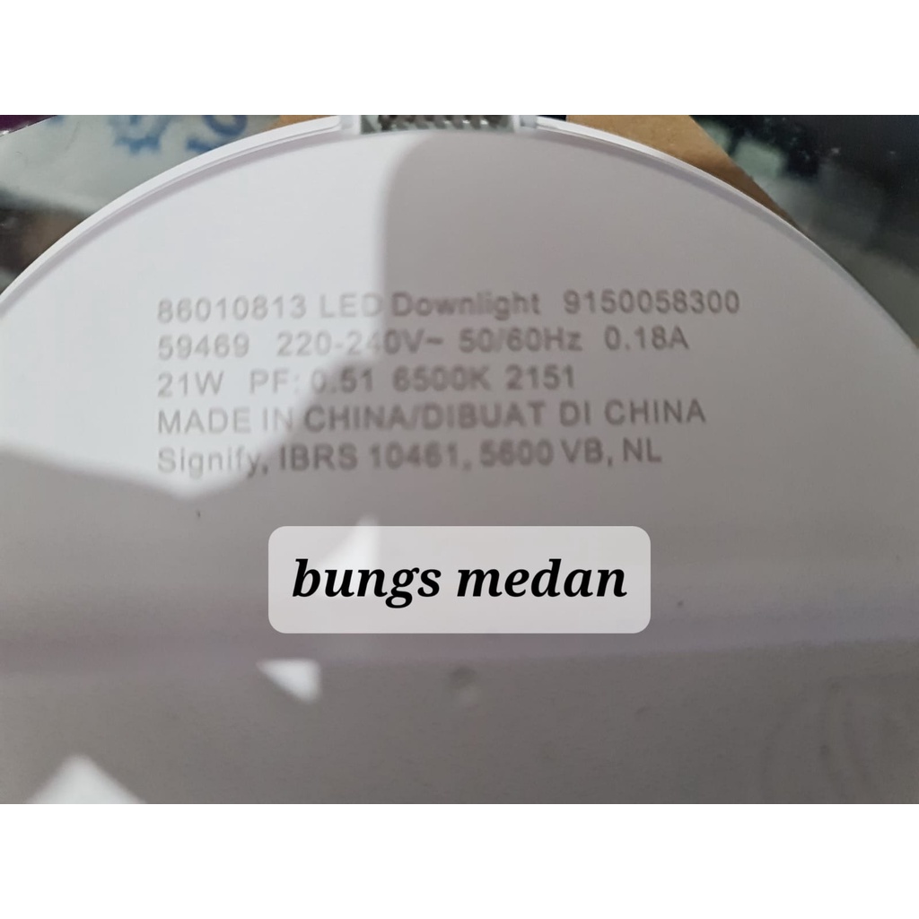 Lampu Led PHILIPS Meson 21w 21 Watt DOWNLIGHT PANEL ISI 1 TANPA KOTAK