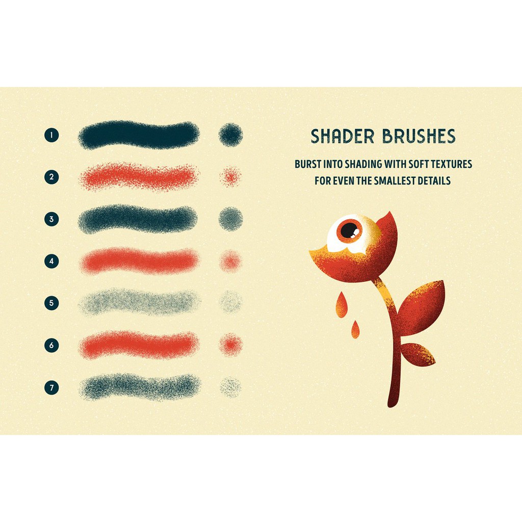 Procreate Brush - Memento Shader Brushes