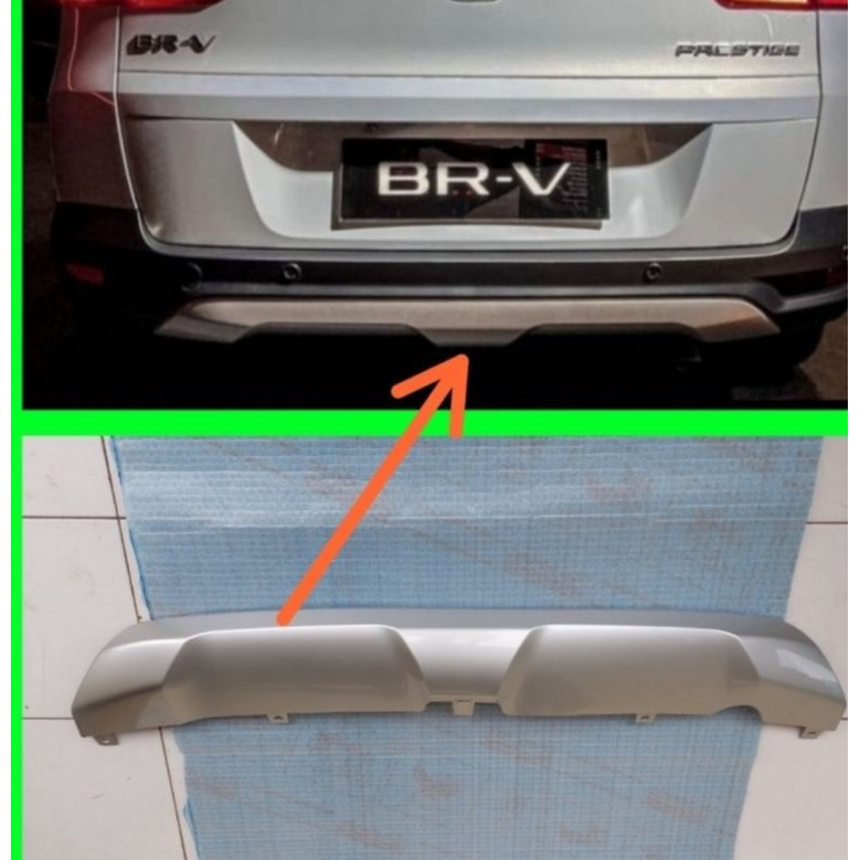 spoiler bumper belakang honda brv 2022 original
