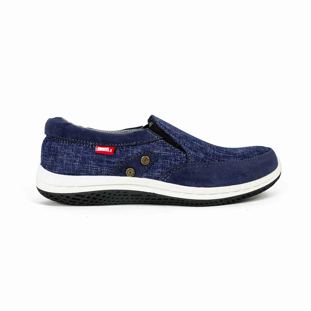 Sepatu Slip On Pria / Sepatu Casual Santai / Sepatu Selop Pria Casual ST HT