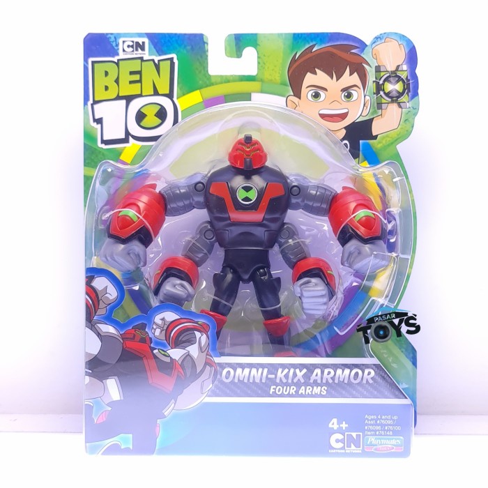 Ben 10 Omni-Kix Armor Four Arms Basic Figure