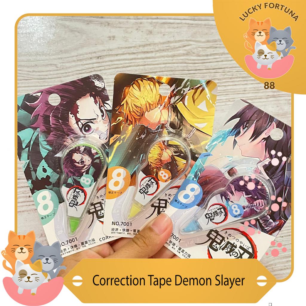 

[LuckyFortuna88] Correction Tape Demon Slayer Tape koreksi Demon Slayer Correction tape dengan desain Demon Slayer Correction tape bergambar Demon Slayer Correction tape Demon Slayer lucu Tape koreksi bergaya Demon Slayer Correction tape koleksi Demon Sla