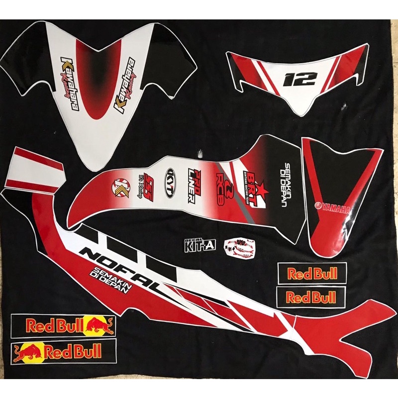DECAL STIKER JUPITER Z STICKER DEKAL STRIPING CUSTOM MOTOR D-O1-005