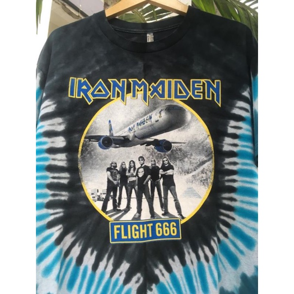 IRON MAIDEN TIE DYE TSHIRT