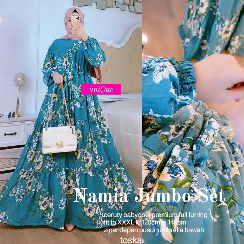 NAMIA JUMBO SET #GAMIS CERUTY BABYDOL