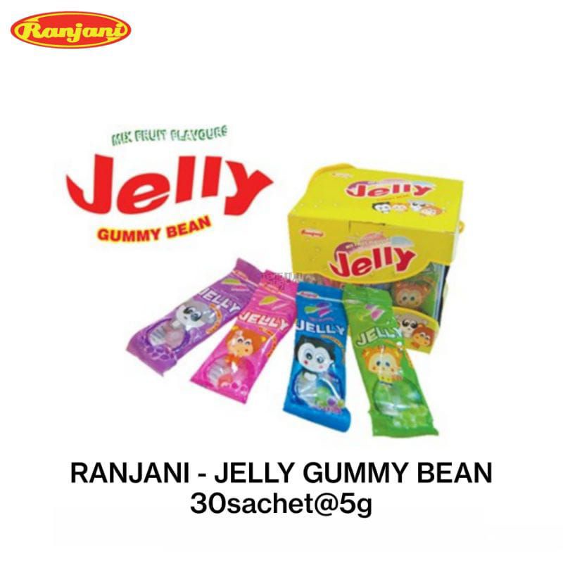 

Ranjani Jelly Gummy Bean 1 Box Isi 30 Pcs