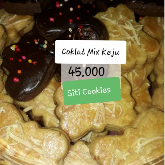 

Kue kering Coklat Mix Kastengel