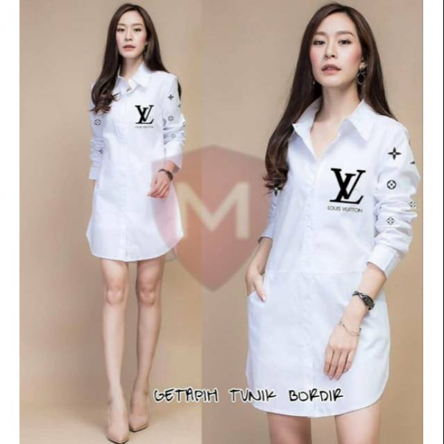 TUNIK GETAPIH LV CH PUTIH