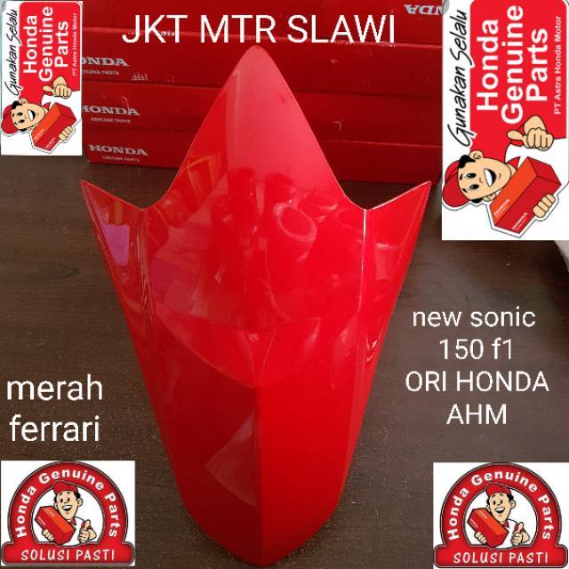 Spakbor depan fender front slebor depan supra gtr merah ferrari  ori Honda