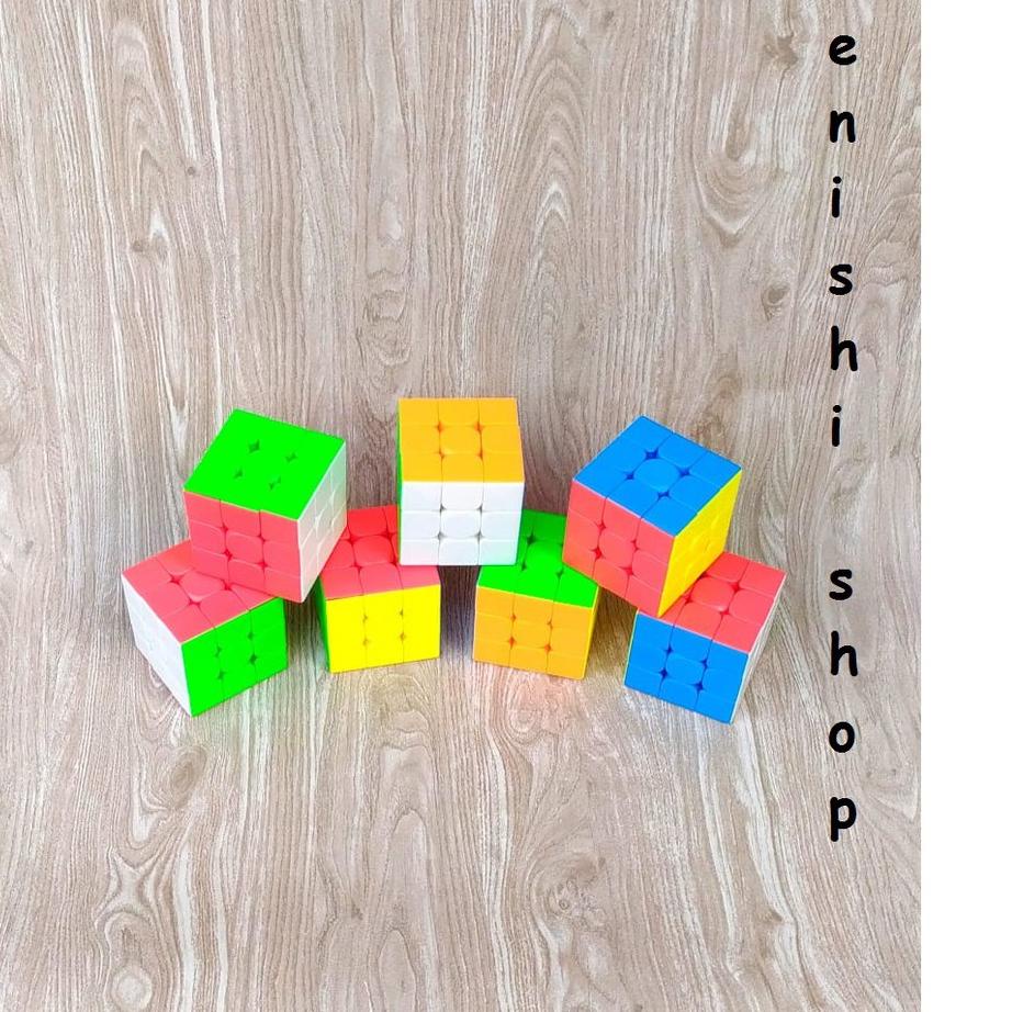 EG29 ⊕ Rubik 3x3 Moyu Meilong 3x3 MJFS Original Grosir Termurah Rubik Stickerless 3x3 Mainan Rubik A