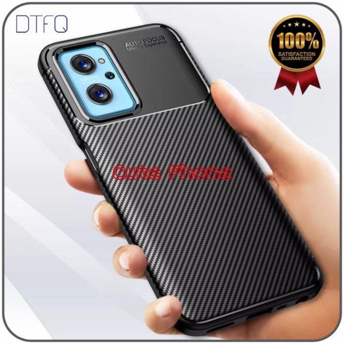 CASING OPPO A76 A 76 SOFT CASE AUTOFOCUS CARBON ORIGINAL SOFTCASE