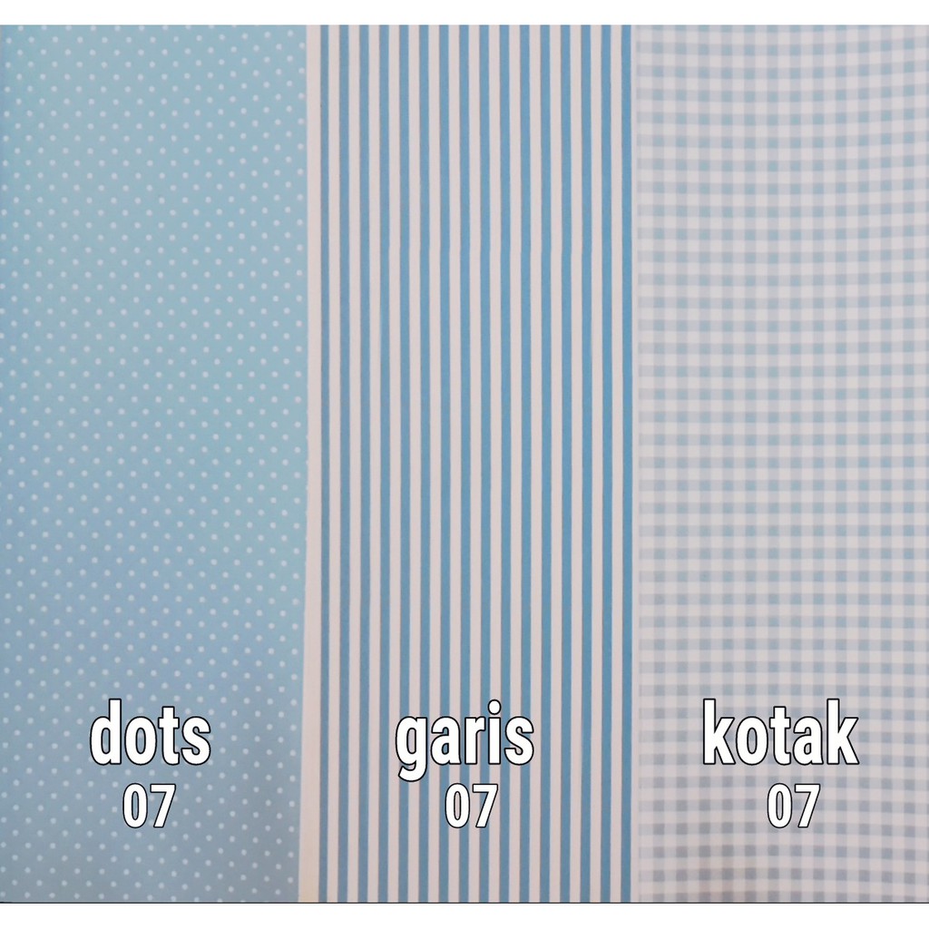 

TOKO ANQA-Kertas kado Papyrus GARIS 07 warna Birumuda Uk. 48 x 65 cm 100 gsm