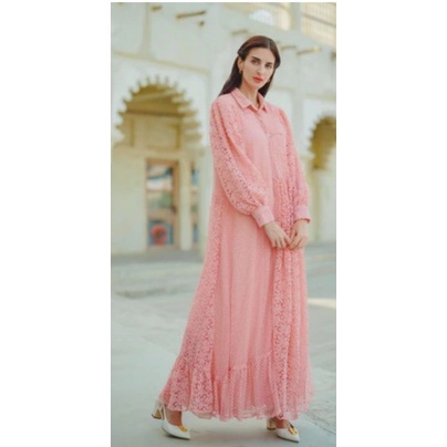 Benang Jarum Lace Series Sandrina Maxi Dress