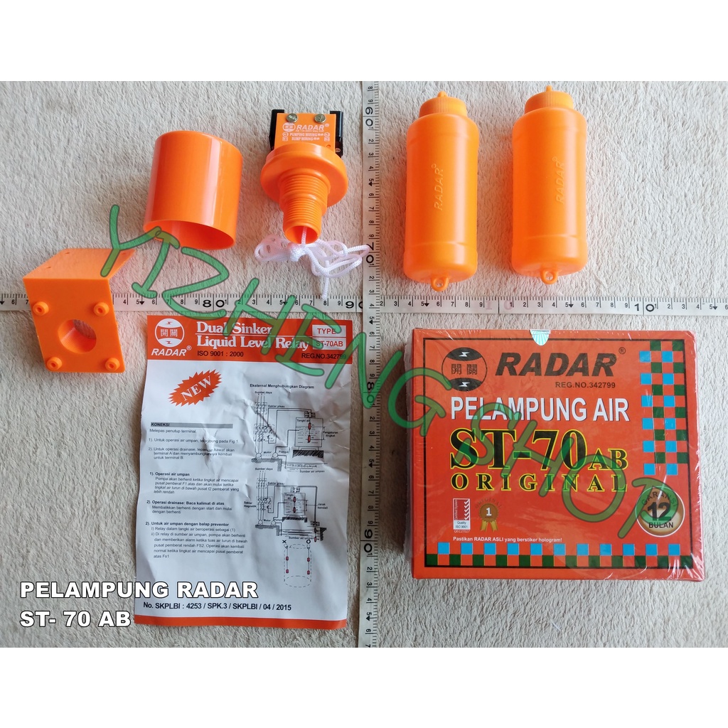 PELAMPUNG TANDON AIR RADAR