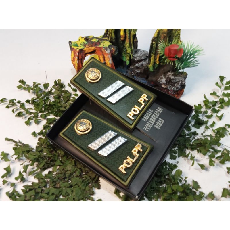 Pangkat Pdh Pol PP 2B Kain Akrilik