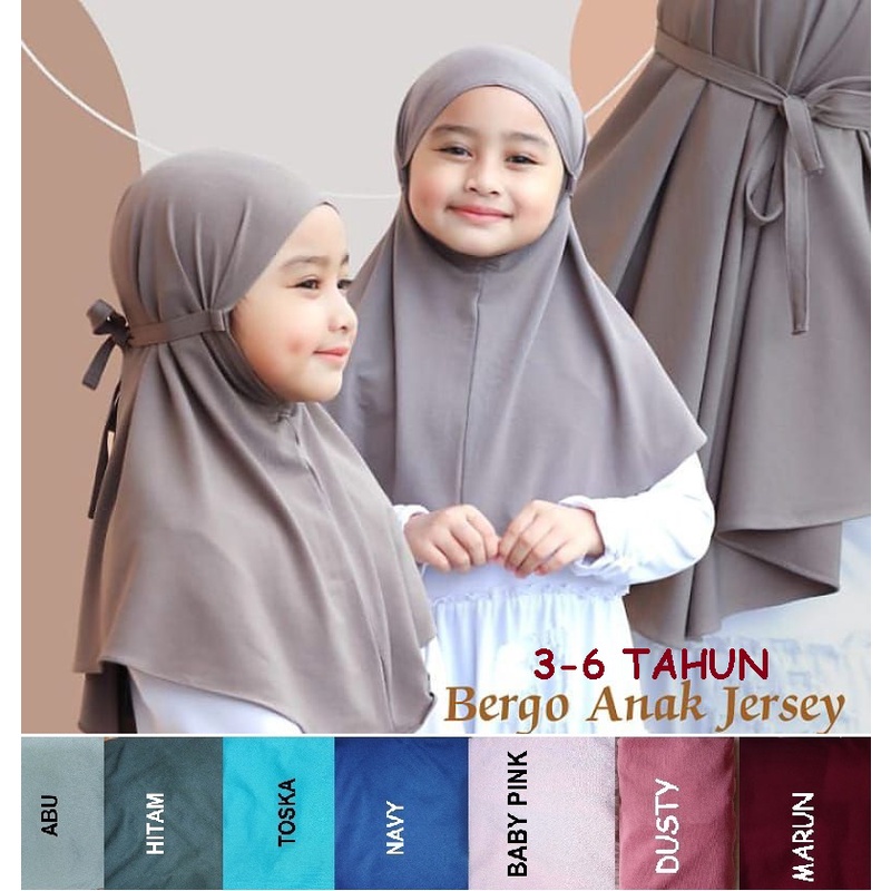 Kerudung krudung jilbab hijab instan ank Anak sekolah sd tk paud Perempuan terbaru 2022 modern kekin