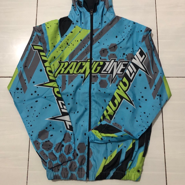 JAKET PERASUT RACING LINE DEWASA