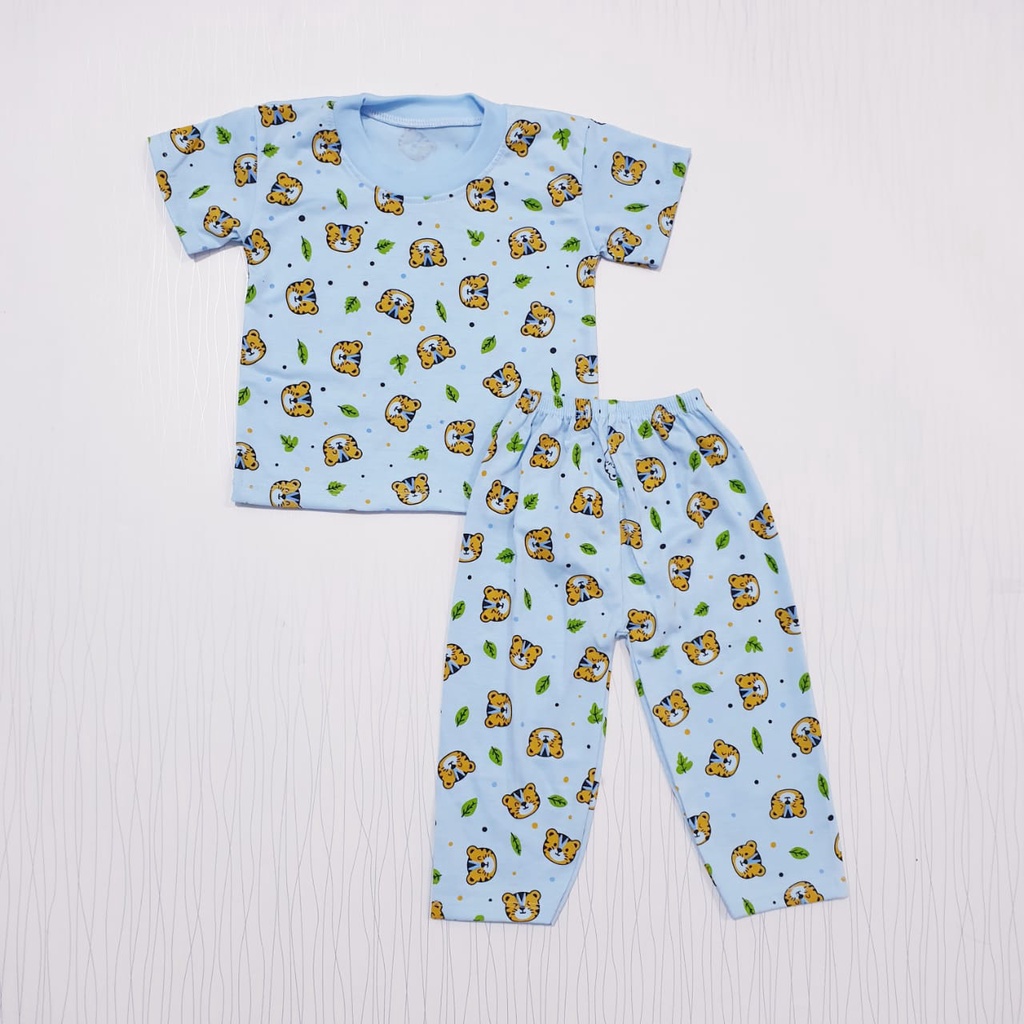 Setelan Baju Oblong Anak  Celan Panjang Baby Alicia