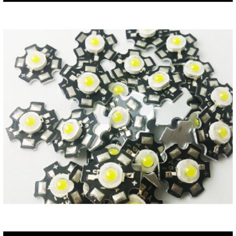 Lampu LED HPL 3 Watt Putih Plus Casing PCB